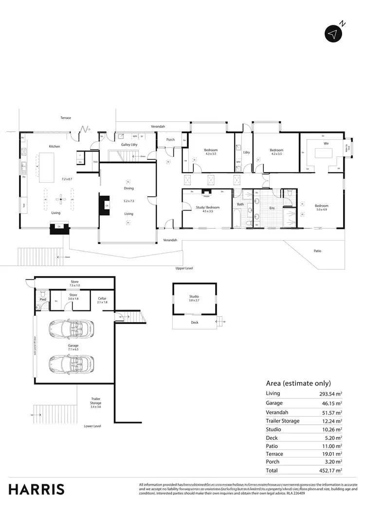 Floorplan of Homely house listing, 18 Rostrevor Road, Crafers West SA 5152
