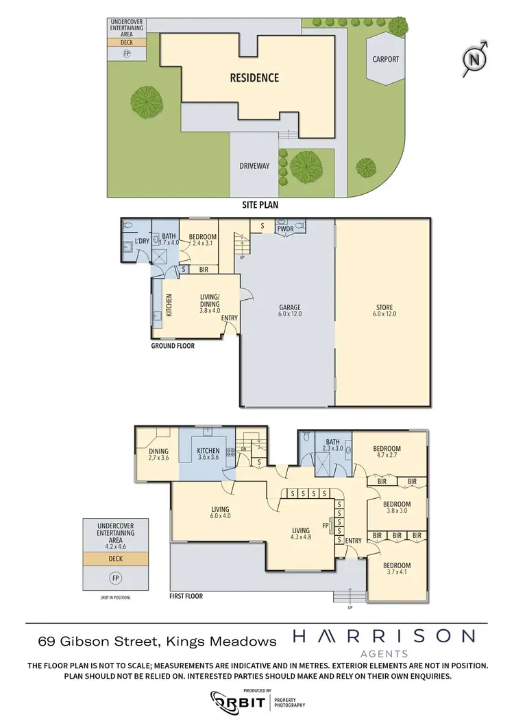 Floorplan of Homely house listing, 69 Gibson Street, Kings Meadows TAS 7249