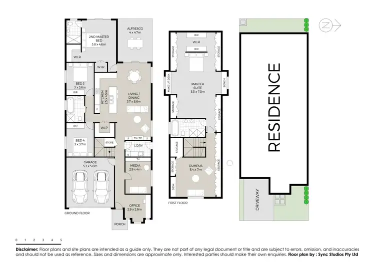 Floorplan of Homely house listing, 22 Arches Avenue, Box Hill NSW 2765