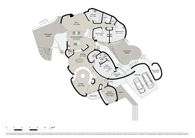 Floorplan of Homely house listing, 81 Grandview Drive, Newport NSW 2106