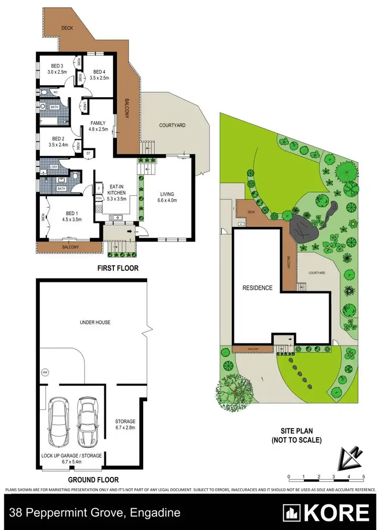 Floorplan of Homely house listing, 38 Peppermint Grove, Engadine NSW 2233