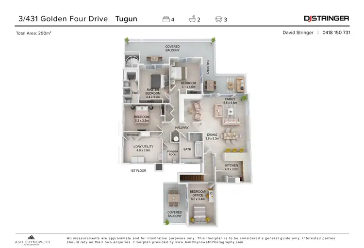 Floorplan of Homely unit listing, 3/431 Golden Four Drive, Tugun QLD 4224