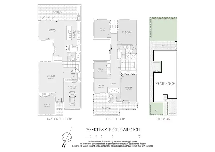 Floorplan of Homely semi-detached listing, 30 Vignes Street, Ermington NSW 2115