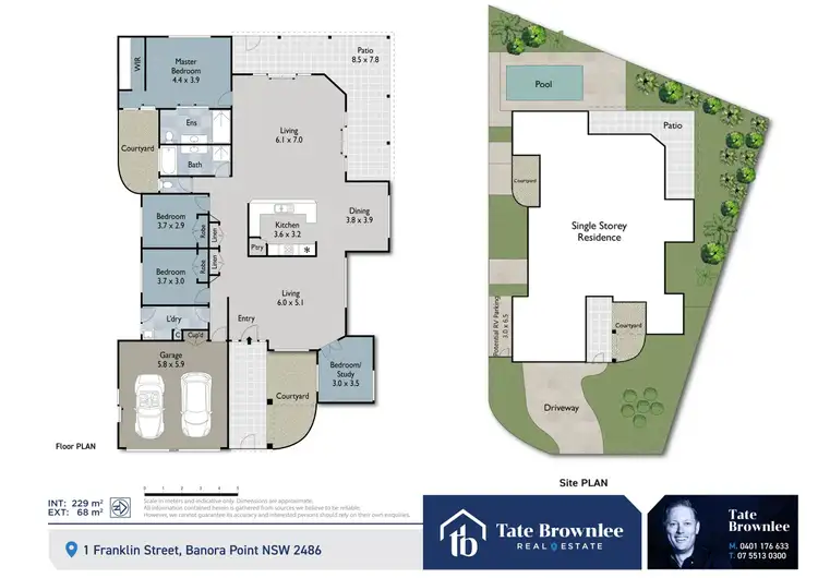 Floorplan of Homely house listing, 1 Franklin Street, Banora Point NSW 2486