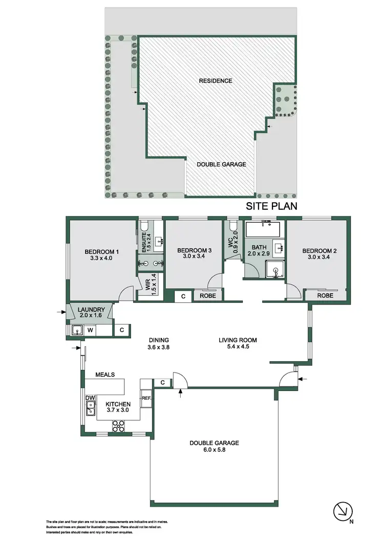 Floorplan of Homely house listing, 69a Rainier Avenue, Dromana VIC 3936