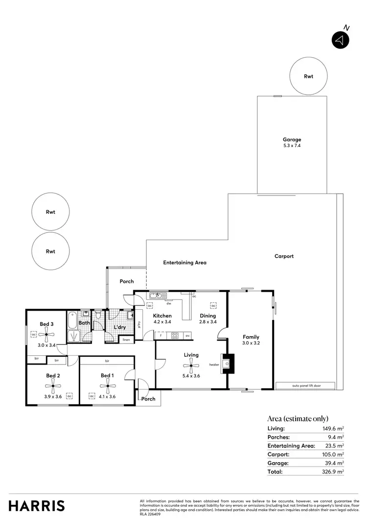 Floorplan of Homely house listing, 10 Marchant Road, Strathalbyn SA 5255