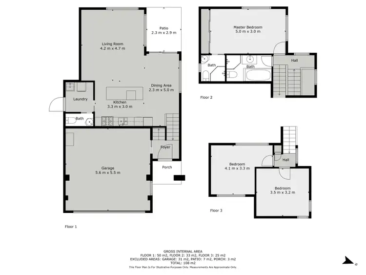 Floorplan of Homely townhouse listing, 2/17 Kirwan Close, Jindabyne NSW 2627