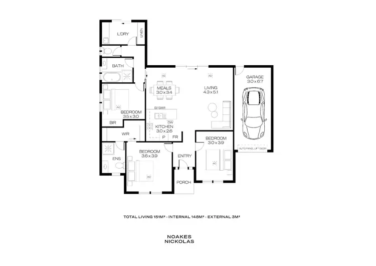 Floorplan of Homely house listing, 1/3 Acton Avenue, Windsor Gardens SA 5087