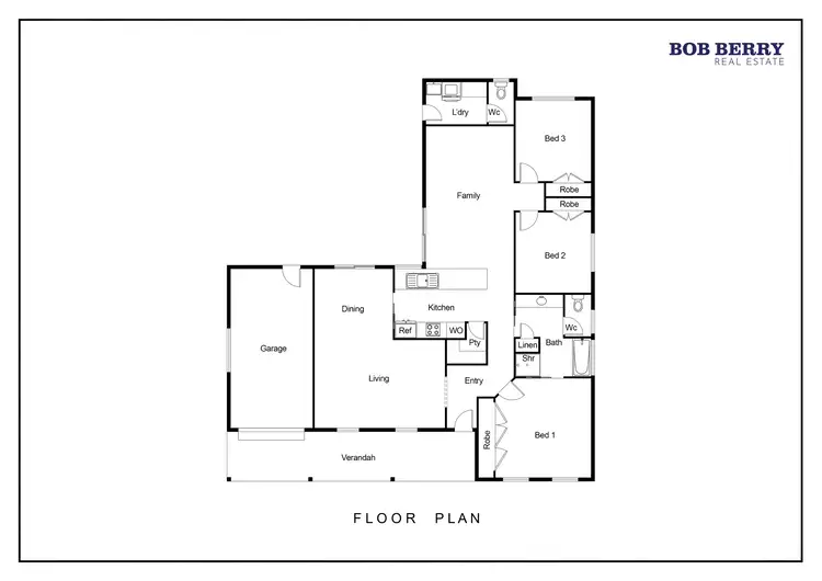 Floorplan of Homely house listing, 9 Murrayfield Drive, Dubbo NSW 2830