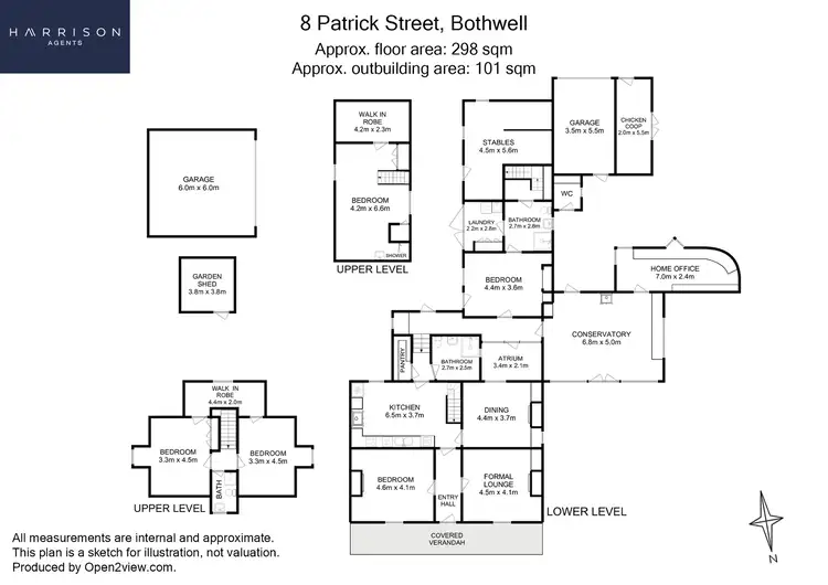 Floorplan of Homely house listing, 8 Patrick Street, Bothwell TAS 7030