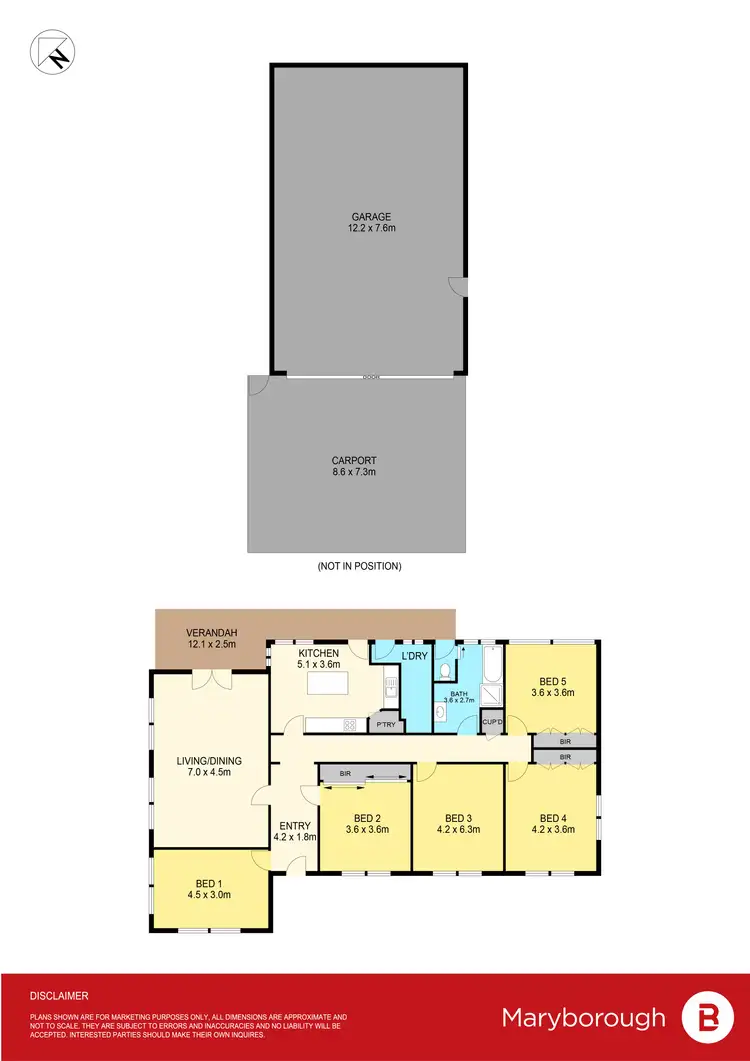 Floorplan of Homely house listing, 540 Timor Road, Bowenvale VIC 3465