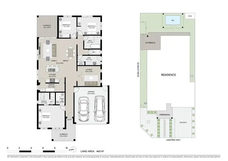 Floorplan of Homely house listing, 5 Limetree Way, Lake Gardens VIC 3355