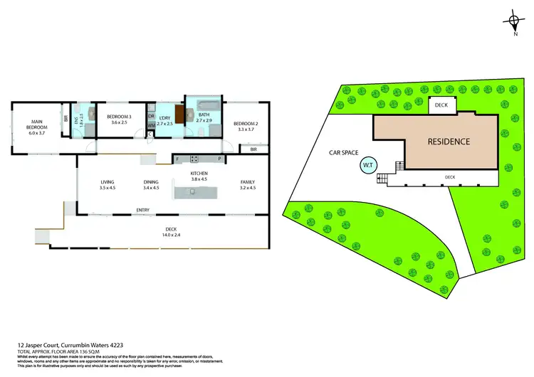 Floorplan of Homely house listing, 12 Jasper Court, Currumbin Waters QLD 4223