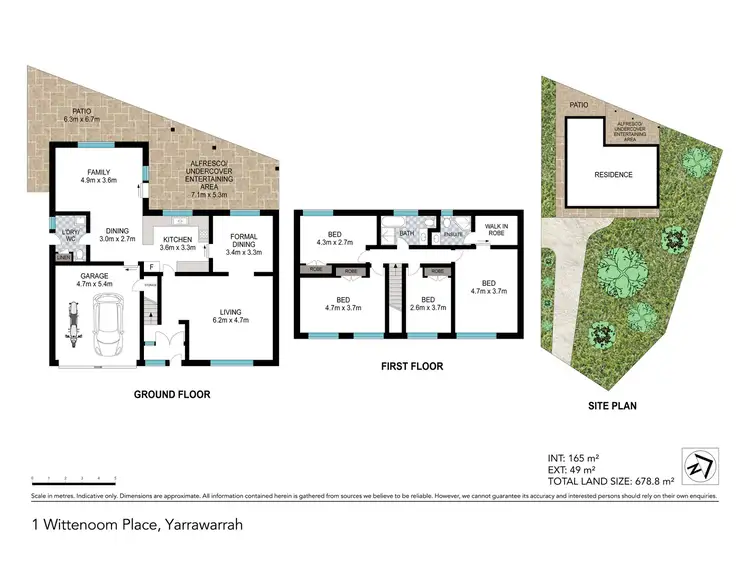 Floorplan of Homely house listing, 1 Wittenoom Place, Yarrawarrah NSW 2233