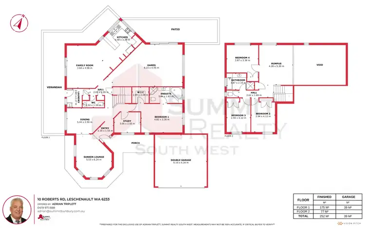 Floorplan of Homely house listing, 10 Roberts Road, Leschenault WA 6233