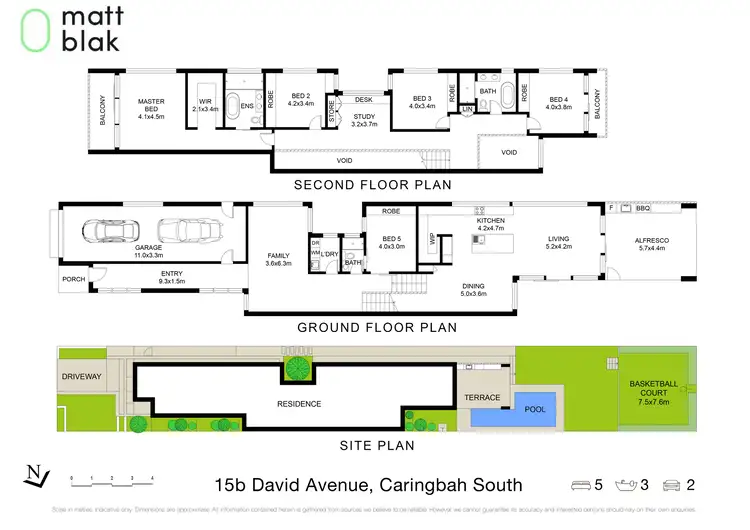 Floorplan of Homely house listing, 15B David Avenue, Caringbah South NSW 2229