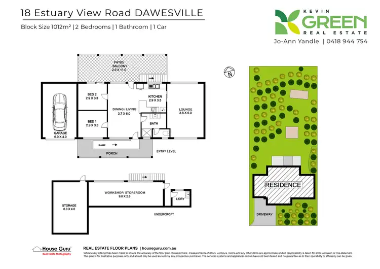 Floorplan of Homely house listing, 18 Estuary View Road, Dawesville WA 6211