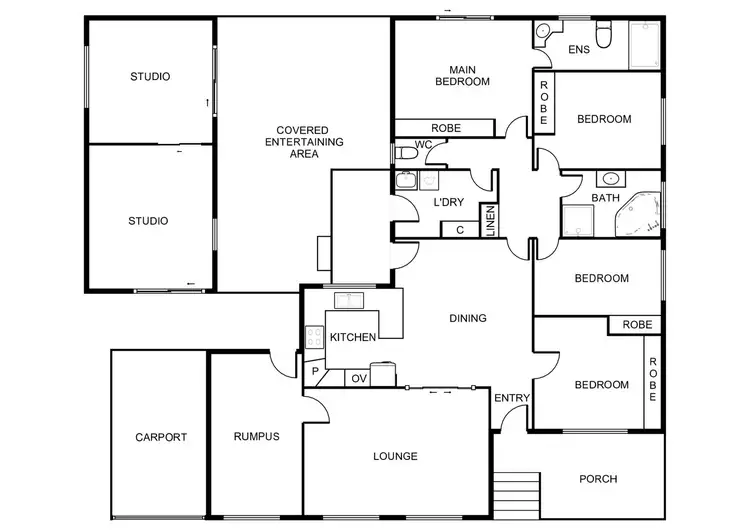 Floorplan of Homely house listing, 134 Burrinjuck Crescent, Duffy ACT 2611