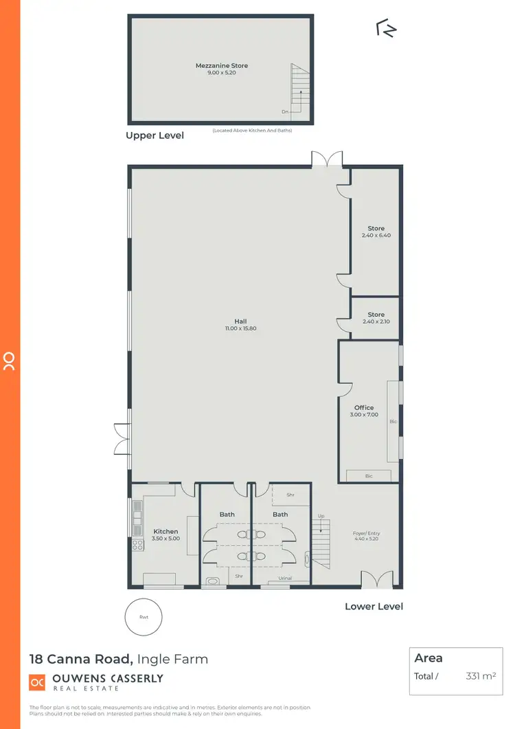 Floorplan of Homely house listing, 18 Canna Road, Ingle Farm SA 5098