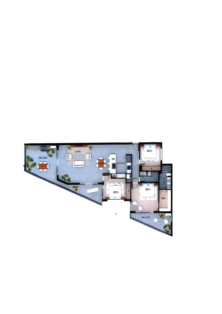 Floorplan of Homely unit listing, 1/15 Benabrow Avenue, Bellara QLD 4507
