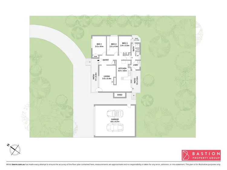 Floorplan of Homely house listing, 11 Dyson Street, Lyneham ACT 2602