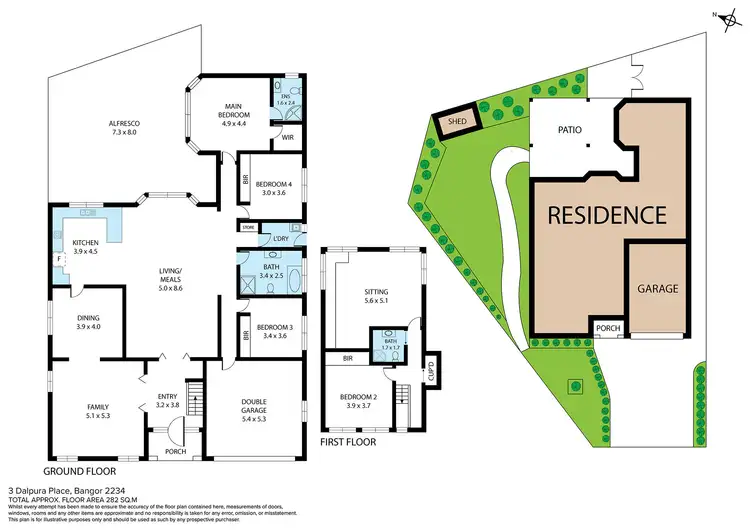 Floorplan of Homely house listing, 3 Dalpura Place, Bangor NSW 2234