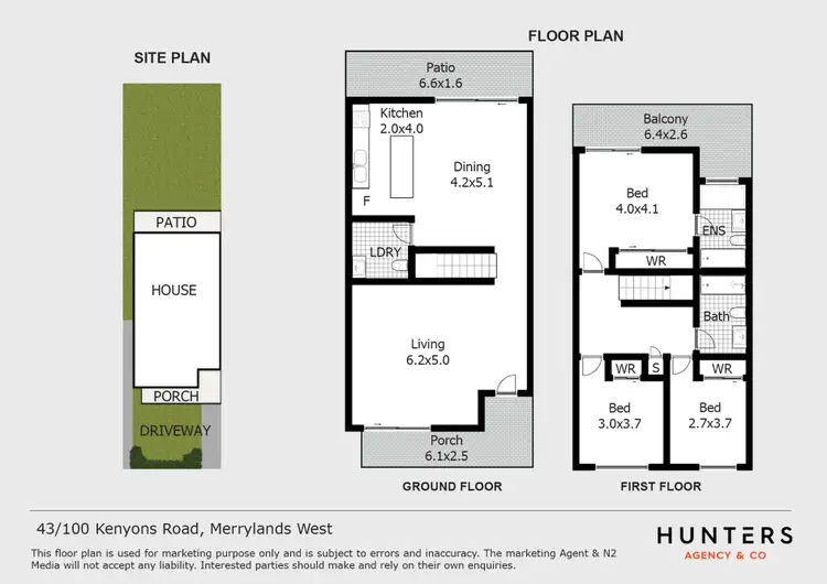 Floorplan of Homely house listing, 43/100 Kenyons Road, Merrylands NSW 2160