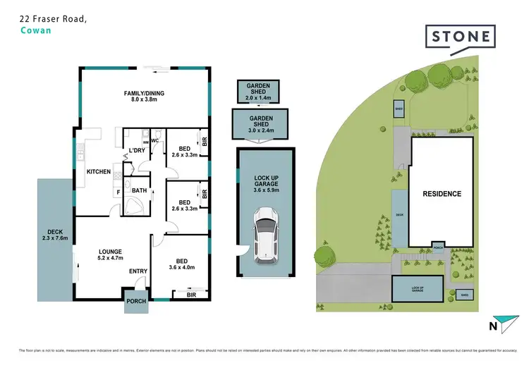 Floorplan of Homely house listing, 22 Fraser Road, Cowan NSW 2081