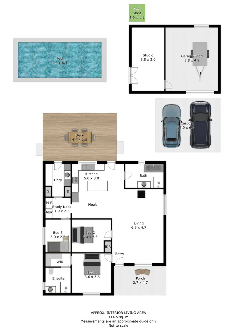 Floorplan of Homely house listing, 11 Tower Street, Corowa NSW 2646