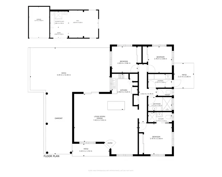 Floorplan of Homely house listing, 41 Michaelangelo Drive, Redlynch QLD 4870