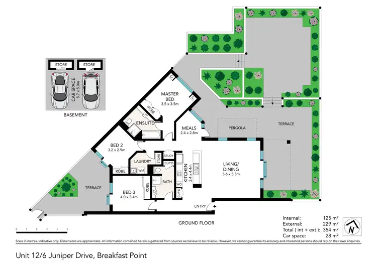 Floorplan of Homely apartment listing, 12/6 Juniper Drive, Breakfast Point NSW 2137