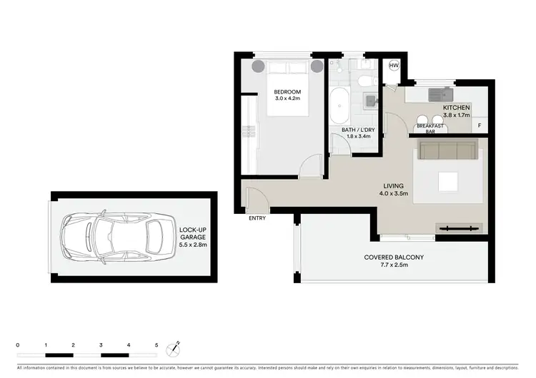 Floorplan of Homely unit listing, 4/32 Oxford Street, Mortdale NSW 2223