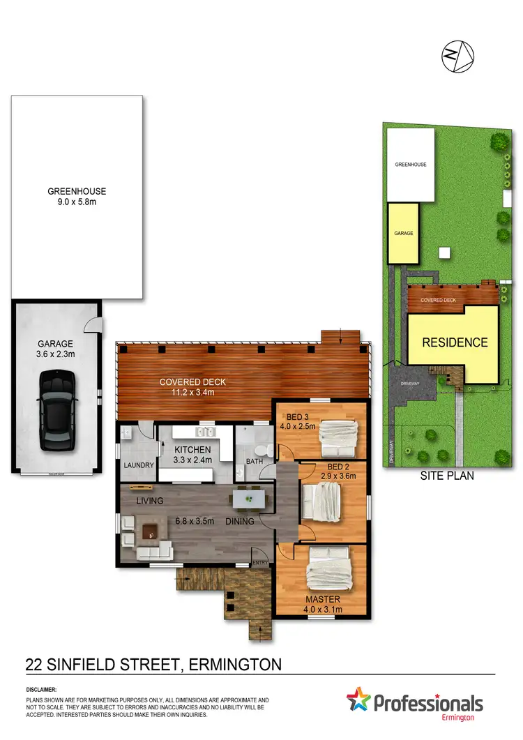 Floorplan of Homely house listing, 22 Sinfield Street, Ermington NSW 2115