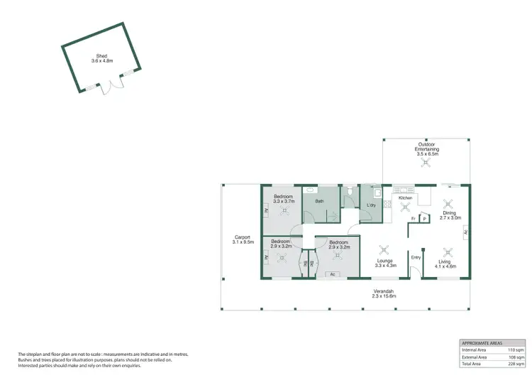 Floorplan of Homely house listing, 25 Rowan Street, Derby WA 6728