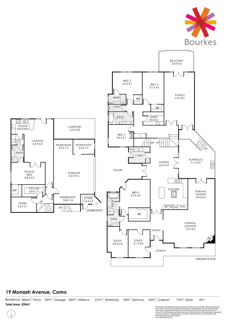 Floorplan of Homely house listing, 19 Monash Avenue, Como WA 6152