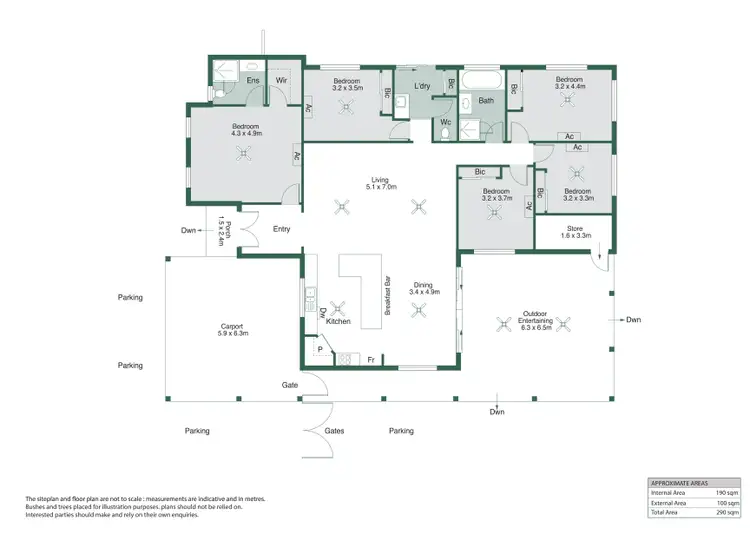 Floorplan of Homely house listing, 13 Bloodwood Crescent, Derby WA 6728