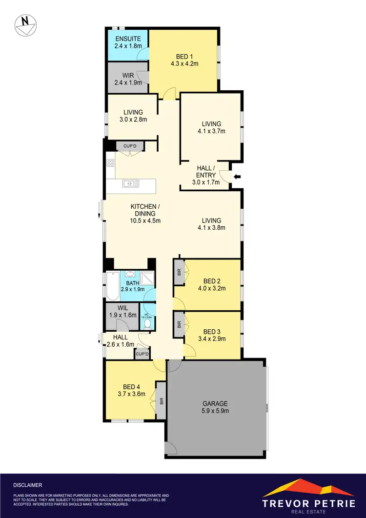 Floorplan of Homely house listing, 91 Alfredton Drive, Alfredton VIC 3350