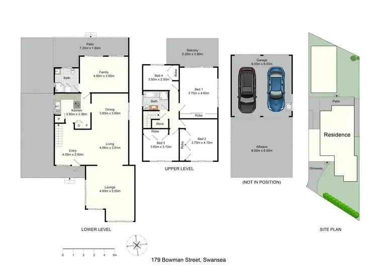 Floorplan of Homely house listing, 179 Bowman Street, Swansea NSW 2281