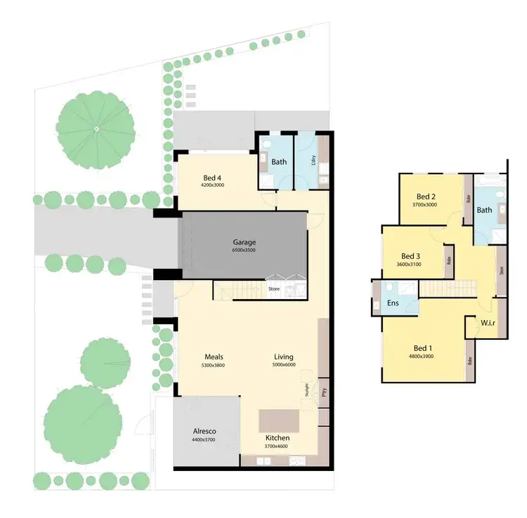 Floorplan of Homely house listing, 60 Rosala Avenue, Altona North VIC 3025