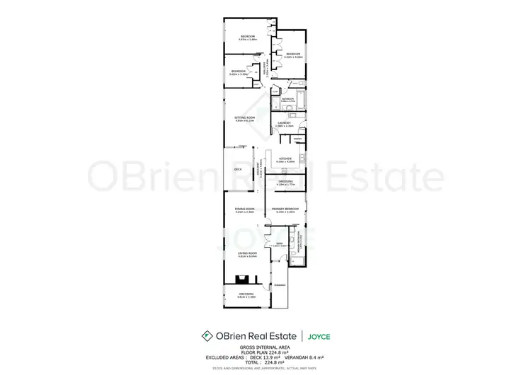 Floorplan of Homely house listing, 11 Waratah Drive, Wangaratta VIC 3677
