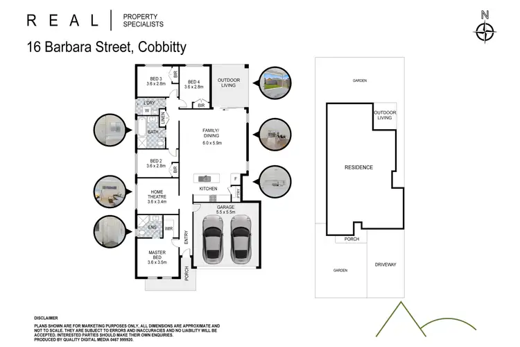 Floorplan of Homely house listing, 16 Barbara Street, Cobbitty NSW 2570