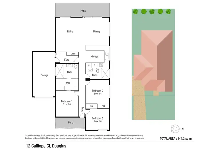 Floorplan of Homely house listing, 12 Calliope Close, Douglas QLD 4814