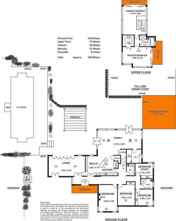 Floorplan of Homely house listing, 37 Claremont Avenue, Netherby SA 5062