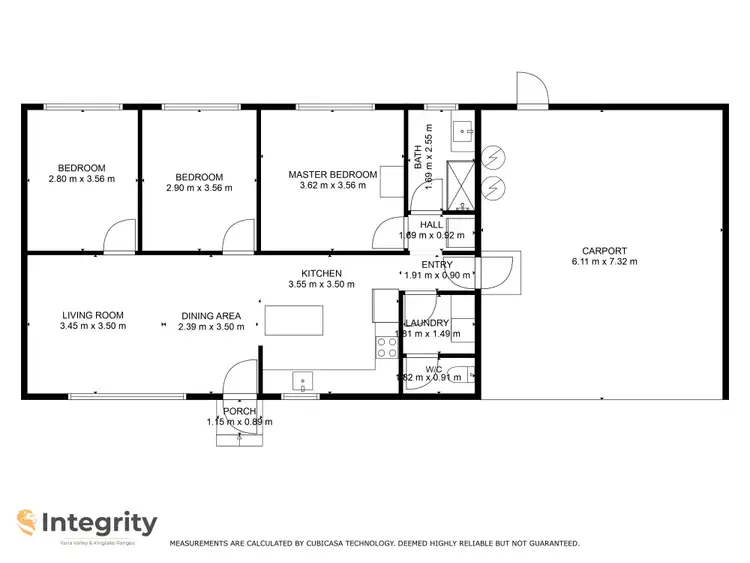 Floorplan of Homely house listing, 35 North Street, Yea VIC 3717