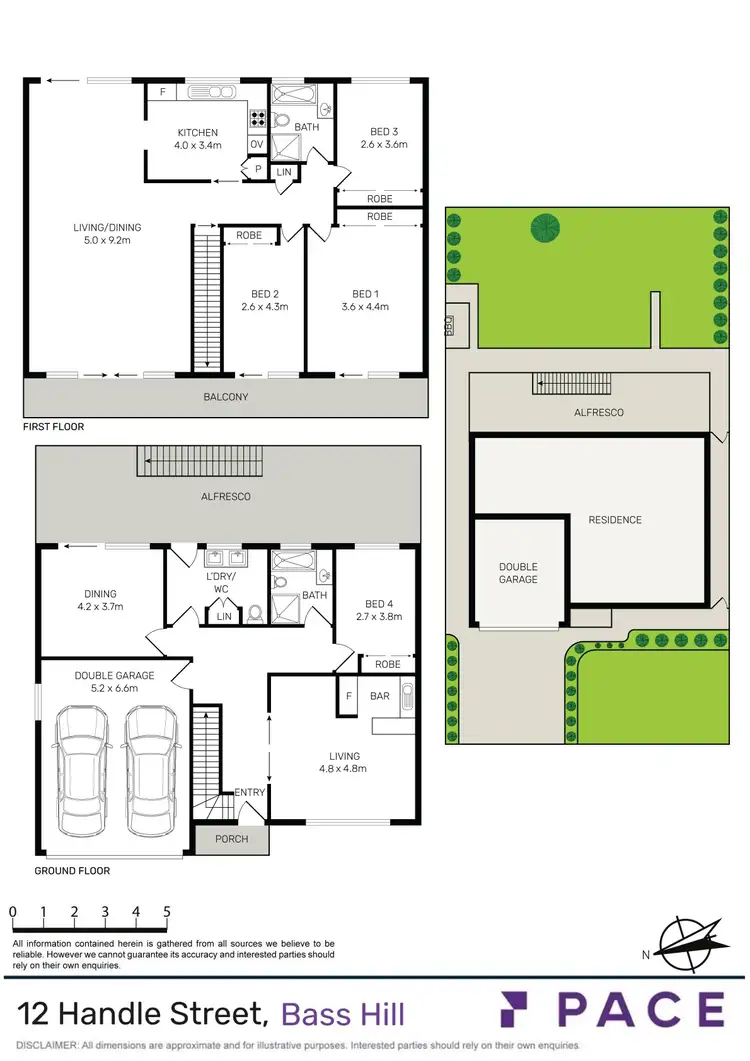 Floorplan of Homely house listing, 12 Handle Street, Bass Hill NSW 2197