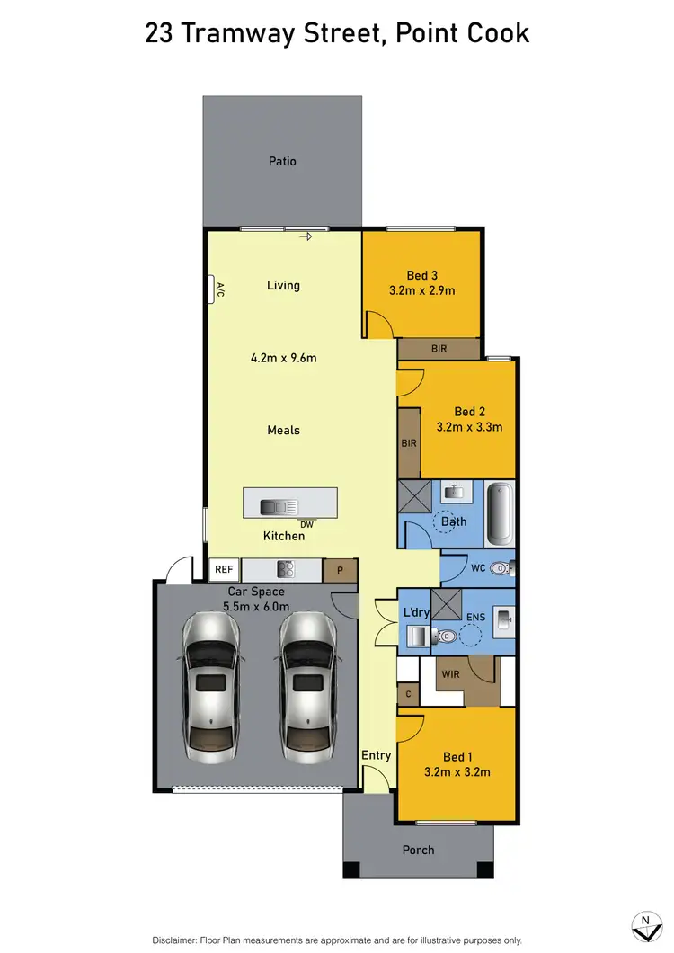 Floorplan of Homely house listing, 23 Tramway Street, Point Cook VIC 3030