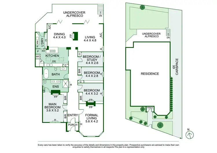 Floorplan of Homely house listing, 399 Dandenong Road, Armadale VIC 3143