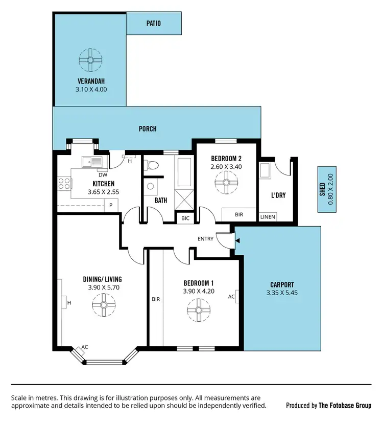 Floorplan of Homely house listing, 7 Teesdale Crescent, Plympton Park SA 5038