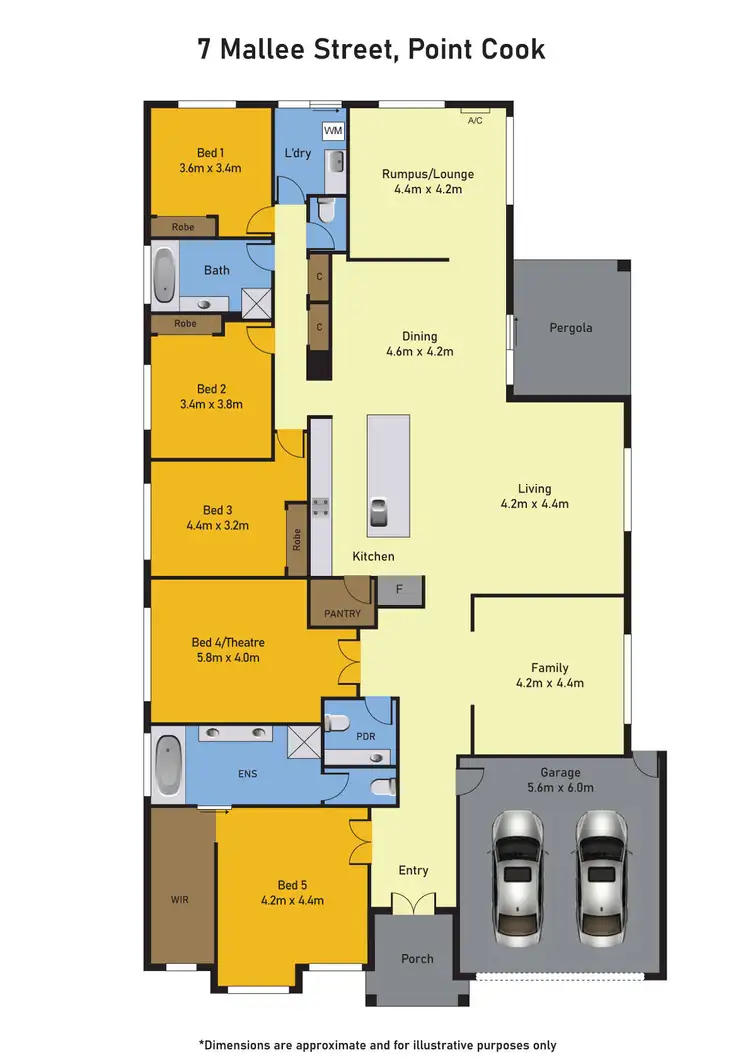 Floorplan of Homely house listing, 7 Mallee Street, Point Cook VIC 3030