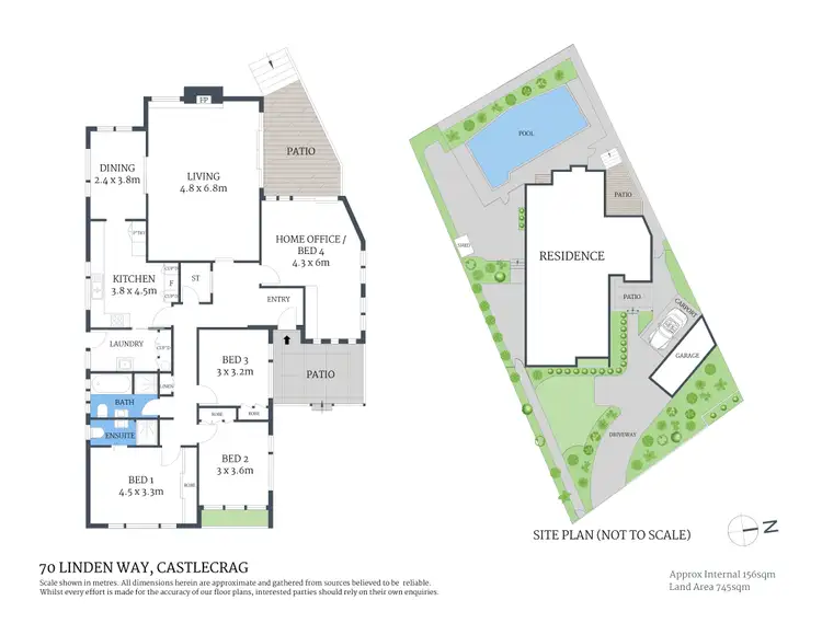 Floorplan of Homely house listing, 70 Linden Way, Castlecrag NSW 2068